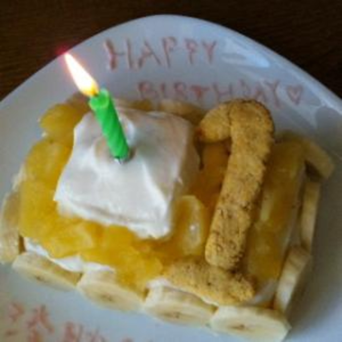 離乳食 初めてのバースデーケーキ レシピ 作り方 By mikachu 楽天レシピ